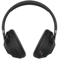 Lorgar Noah 501, gaming bluetooth headset with microphone, BT 5.3 JL7006, battery 1000mAh, type-C charging cable 0.8m, audio cable 1.5m, size:195*185*80mm, 0.28kg. Black