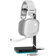 CORSAIR HS80 RGB Wireless Headset, White - EU
