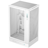 DeepCool CH270 DIGITAL WH, Mini Tower, Mini-ITX/Micro-ATX, 2xUSB3.0, 1xType-C Gen 2, 1xAudio/Mic, Mesh Panel, White, R-CH270-WHNDM0-G-1, 2Y