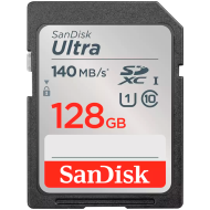SANDISK Ultra 128GB SDXC Memory Card 140MB/s