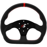 SIMAGIC D-Shaped Steering wheel without HUB, 325mm, Leather. S403