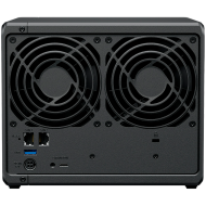 Synology DiskStation DS925+ Tower, 4-Bays 3.5'' SATA HDD/SSD, 2 x M.2 2280 NVMe SSD slot, CPU AMD Ryzen V1500B 4-core 2.2 GHz, 4 GB DDR4 ECC SODIMM, 2x RJ-45 2.5 GbE LAN Port; 2x USB 3.2; 1 xUSB Type-C expansion port; 2.26 kg; 3yr warranty