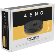 AENO Robot Vacuum Cleaner RC3S: wet & dry cleaning, smart control AENO App, powerful Japanese Nidec motor, turbo mode
