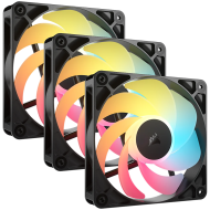 CORSAIR RS120-R ARGB, 120mm ARGB Fan, Triple Pack