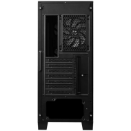 MSI MAG FORGE 321R AIRFLOW, Mid-Tower, ATX/M-ATX/ITX, 2x USB 3.2, 1x USB 3.2 Gen 2x2 Type-C, 1x Audio/Mic, LED Button, ARGB Hub, 4x 120mm ARGB Fans, Mesh Panel, Tempered Glass, Black