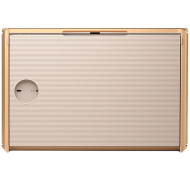 Beosound Level Speaker Gold Tone Alu (Cover Light Oak)
