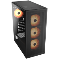 COUGAR MX220 RGB PC Case, Mid Tower, Black