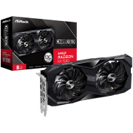 ASROCK Video Card AMD Radeon RX-7600 Challenger 8GB GDDR6 128bit, 2695 MHz / 18Gbps, 3x DP 2.1, 1x HDMI, 2 fan, 2 slot
