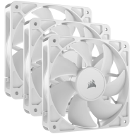 CORSAIR RS120 White, 120mm Fan, Triple Pack