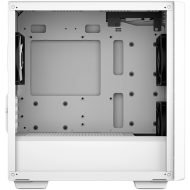DeepCool CC360 ARGB WH, Mid Tower, Mini-ITX/Micro-ATX, 1xUSB3.0, 1xUSB2.0, 1xAudio, 3x120mm Pre-Installed ARGB Fans, Tempered Glass, Mesh Panel, White, R-CC360-WHAPM3-G-1