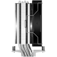 DeepCool AG400, CPU Air Cooler, 1x120mm PWM Fan, TDP 220W, 4 Heatpipes, LGA1700/1200/115x, AMD AM5/AM4, 125x92x150 mm(LxWxH), 2Y, R-AG400-BKNNMN-G-1