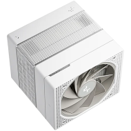 DeepCool ASSASSIN VC ELITE WH, CPU Air Cooler, 1x120mm + 1x140mm FDB Fans, Fan Speed Switch, Vapor Chamber, 7 Heatpipes, White, LGA20xx/1851/1700/1200/115x, AMD AM5/AM4, 144x147x164 mm(LxWxH), R-ASN4-WHNVNN-GJD, 6Y