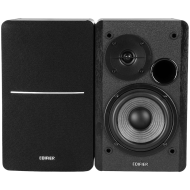 Edifier R1280DB 2.0 Bookshelf Speakers, BT V5.1, Optical, Coaxial, RCA, 0.5-inch Tweeters, 4-inch Drivers, 42W (RMS), Control Knobs and Remote Control, Black