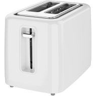 Electric Toaster, White, 220-240V, 50-60Hz, 780-930W, 2 slots, 3 modes, 7 browning levels