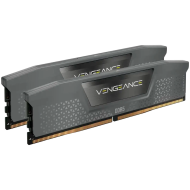 CORSAIR DDR5, 6000MT/s 32GB 2x16GB DIMM, Unbuffered, 36-44-44-96, Std PMIC, AMD EXPO & Intel XMP, VENGEANCE DDR5 Grey Heatspreader, Black PCB, 1.30V