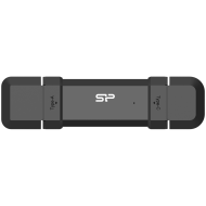 Silicon Power DS72 250GB USB Type-A and USB Type-C 3.2 Gen 2 Black