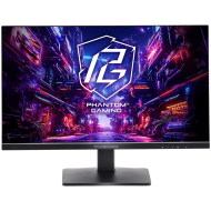 Asrock Gaming Monitor, 27" QHD(2560x1440) IPS, Anti-Glare, 180 Hz, 99% sRGB, 1000:1, 16:9, 400 cd/m², 178º/178º, 1ms (MPRT), AMD FreeSync, Flicker-free, Tilt, VESA, 2x 2W Speakers, 2x HDMI 2.0, 1x DP 1.4, 1x Audio Jack (3.5mm), 3Y