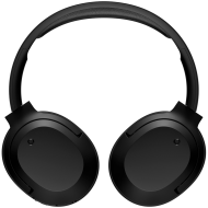Edifier W820NB Plus Wireless Over-Ear Headphones, 40mm Dynamic Titanium-Coated Drivers, BT V5.2, ANC, Hi-Res Audio Certification, Up To 49H Battery, USB-C, Black