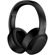 Edifier W820NB Plus Wireless Over-Ear Headphones, 40mm Dynamic Titanium-Coated Drivers, BT V5.2, ANC, Hi-Res Audio Certification, Up To 49H Battery, USB-C, Black
