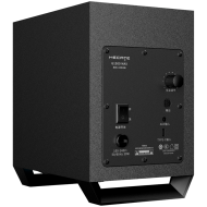 Edifier G1500 MAX 2.1 Audio System, BT V5.3, USB, AUX, 2.5-inch Drivers, 4-inch Subwoofer, RGB Lighting, 30W (RMS), Black