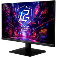 Asrock PG27FFX1B Gaming Monitor, 27" FHD(1920x1080) AG, IPS, 520 Hz, 123% sRGB, 1000:1, 400 cd, 178 /178, 1ms, Flicker-free, 2x 2W Speakers, 2x HDMI 2.1, 1x DP 1.4, 1x Audio Jack (3.5mm), 3Y