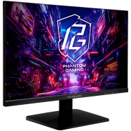 Asrock PG27FFX1B Gaming Monitor, 27" FHD(1920x1080) AG, IPS, 520 Hz, 123% sRGB, 1000:1, 400 cd, 178 /178, 1ms, Flicker-free, 2x 2W Speakers, 2x HDMI 2.1, 1x DP 1.4, 1x Audio Jack (3.5mm), 3Y