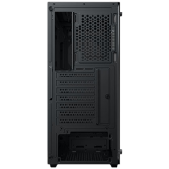 Hero II Air 3F Black EN41655, ATX/M-ATX/MINI ITX, USB3.0 X1, USB2.0 X2, HD AUDIO, Front Meshed Grill & Left TG, 3PCS Z20F Fixed LED Fan