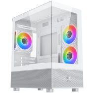 Alphard M Arctic (WH, MATX, U3x1 & U2x2, 2PCS TG, 3PCS G20A Arctic Reverse & 1PC G20A Arctic, ARGB PCB)