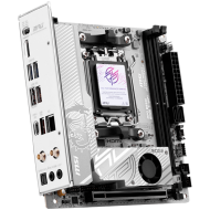 MSI MPG B850I EDGE TI WIFI, mITX, Socket AM5, Dual Channel DDR5 10000+MHz (OC), 1x PCIe x16 slot, 2x M.2 slot, 1x HDMI, 3x USB 3.2 Gen 2, 2x USB 3.2 Gen 1, 1x USB 3.2 Gen2x2 Type C, 7.1 HD Audio, 5Gbps LAN, WIFI, BT, 3Y