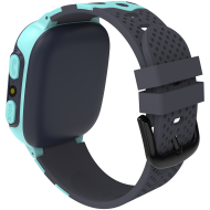 CANYON Sandy KW-34, Kids smartwatch, 1.44 inch colorful screen,  GPS function, Nano SIM card, 32+32MB, GSM(850/900/1800/1900MHz), 400mAh battery, compatibility with iOS and android, Blue, host: 52.9*40.3*14.8mm, strap: 230*20mm, 42g