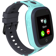 CANYON Sandy KW-34, Kids smartwatch, 1.44 inch colorful screen,  GPS function, Nano SIM card, 32+32MB, GSM(850/900/1800/1900MHz), 400mAh battery, compatibility with iOS and android, Blue, host: 52.9*40.3*14.8mm, strap: 230*20mm, 42g