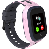CANYON Sandy KW-34, Kids smartwatch, 1.44 inch colorful screen, GPS function, Nano SIM card, 32+32MB, GSM(850/900/1800/1900MHz), 400mAh battery, compatibility with iOS and android, Pink, host: 52.9*40.3*14.8mm, strap: 230*20mm, 42g