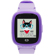 CANYON kids watch Sunny KW-48 Video 4G GPS Games&Music Violet