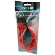 GELID 24pin Power extension cable 30cm individually sleeved RED, 18 AWG