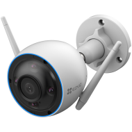 Ezviz H3c 4MP IP Wi-Fi Smart Home camera, 1/2.7” Progressive Scan CMOS, 4mm @ F2.0, view angle: 82° (Horizontal), H.265, 30fps, 2560 × 1440, Two-way talk, Light and Siren, IR up to 30m, micro SD (Max. 512GB), RJ45 x1, IP67