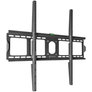 ONKRON Fixed TV Wall Mount for 55 to 100-inch Flat Panel TVs Digital Panels 75 kg, Black