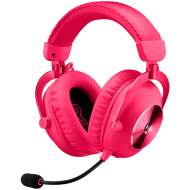 LOGITECH G PRO X2 LIGHTSPEED Wireless Gaming Headset - Blue Mic - MAGENTA