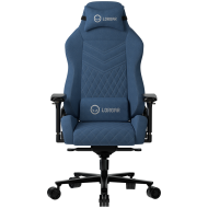 LORGAR Ace 422, Gaming chair, Anti-stain durable fabric, 1.8 mm metal frame, multiblock mechanism, 4D armrests, 5 Star aluminium base, Class-4 gas lift, 75mm PU casters, Blue