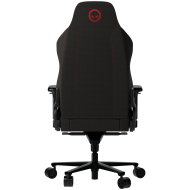 LORGAR Ace 422, Gaming chair, Anti-stain durable fabric, 1.8 mm metal frame, multiblock mechanism, 4D armrests, 5 Star aluminium base, Class-4 gas lift, 75mm PU casters, Black + red